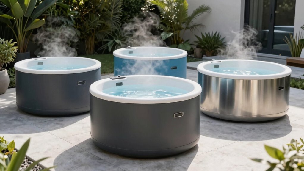 top home cold plunge tubs