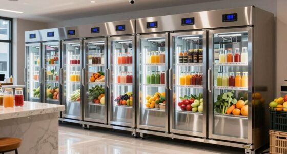 top juice bar refrigerators
