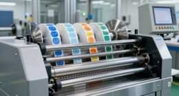 top label rewinder machines