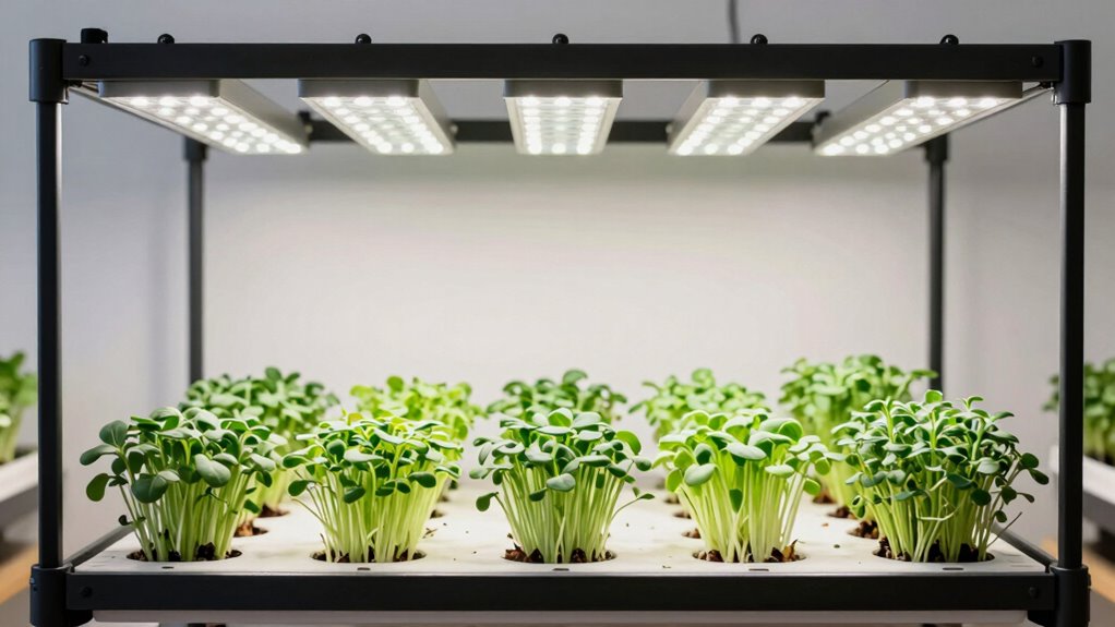 top microgreen grow light stands