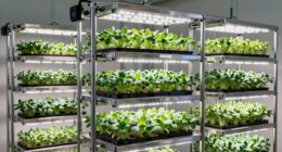 top microgreen grow racks