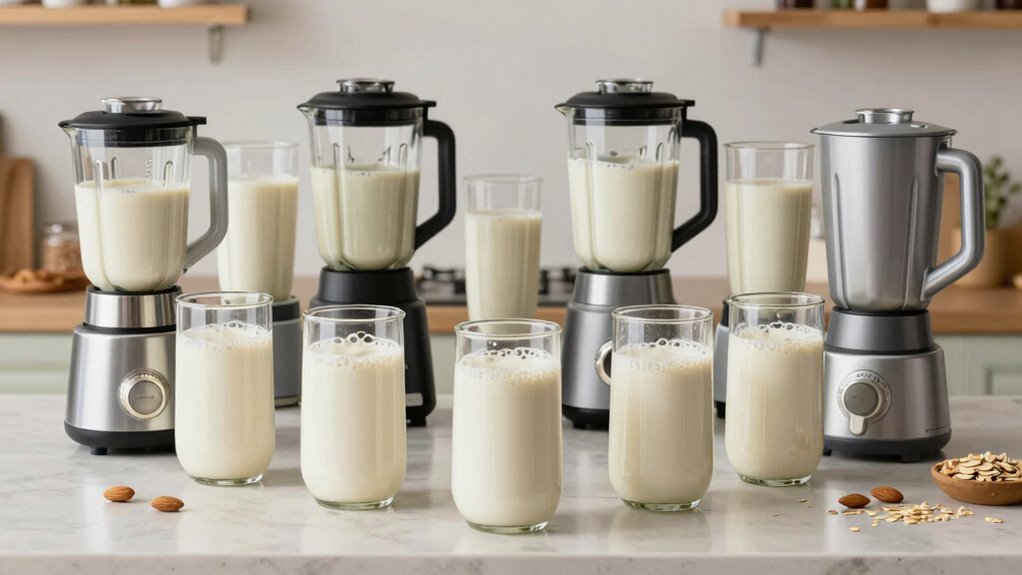 top nut and oat milk blenders