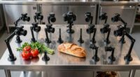 top overhead cooking mounts