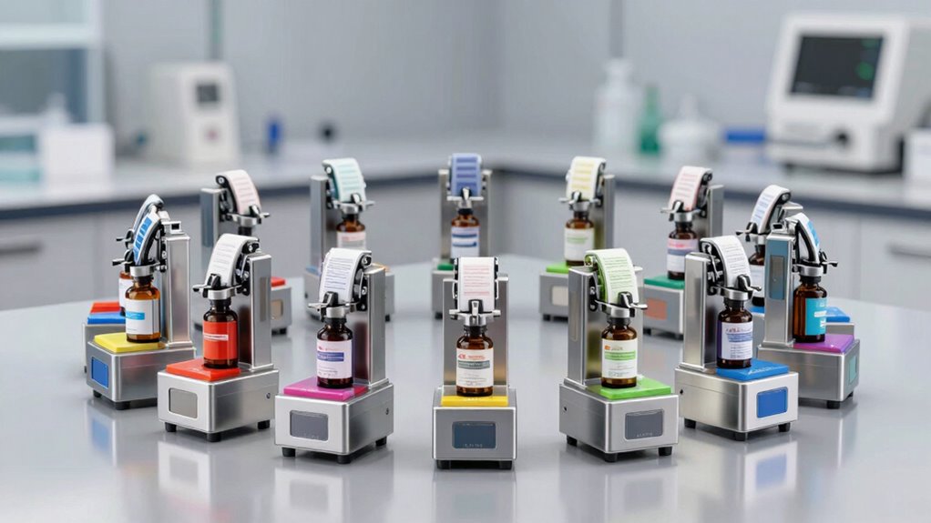 top semi automatic label machines