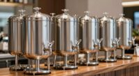 top stainless beverage dispensers