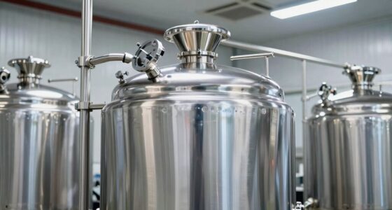 top stainless beverage tanks