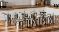 top stainless fruit presses