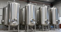 top stainless steel beverage tanks