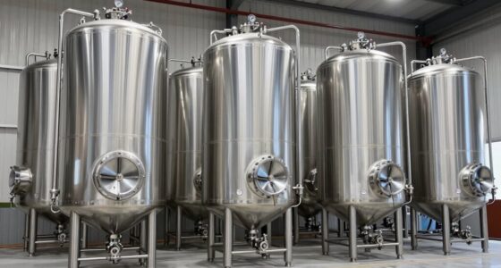 top stainless steel beverage tanks