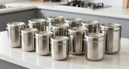 top stainless steel juice containers