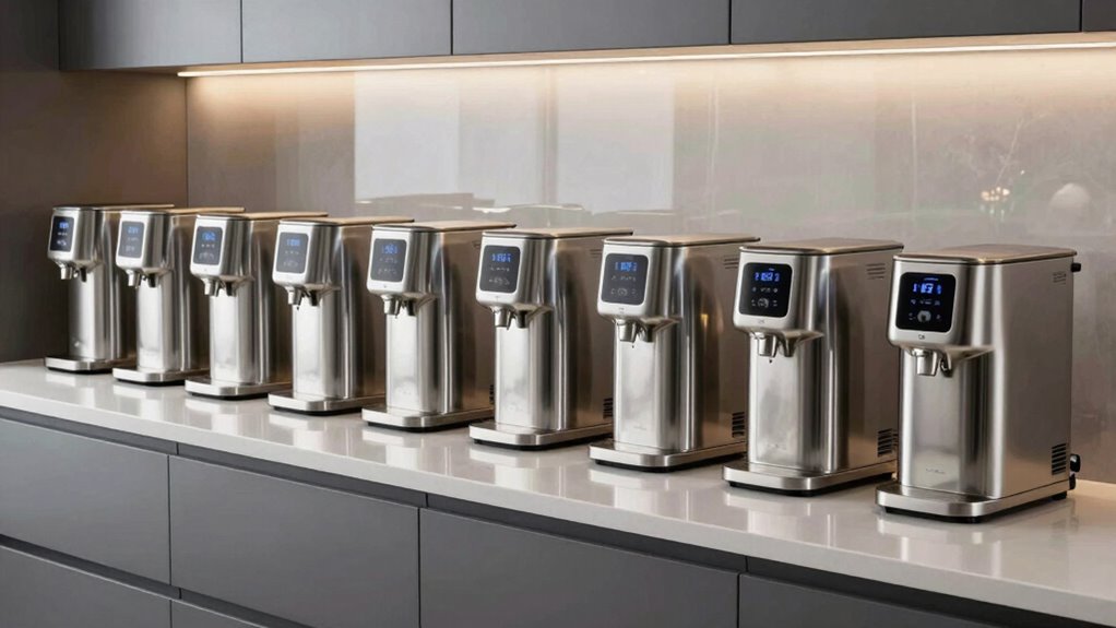 top stainless steel water distillers