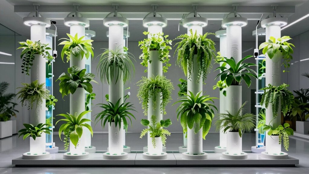 top vertical hydroponic towers