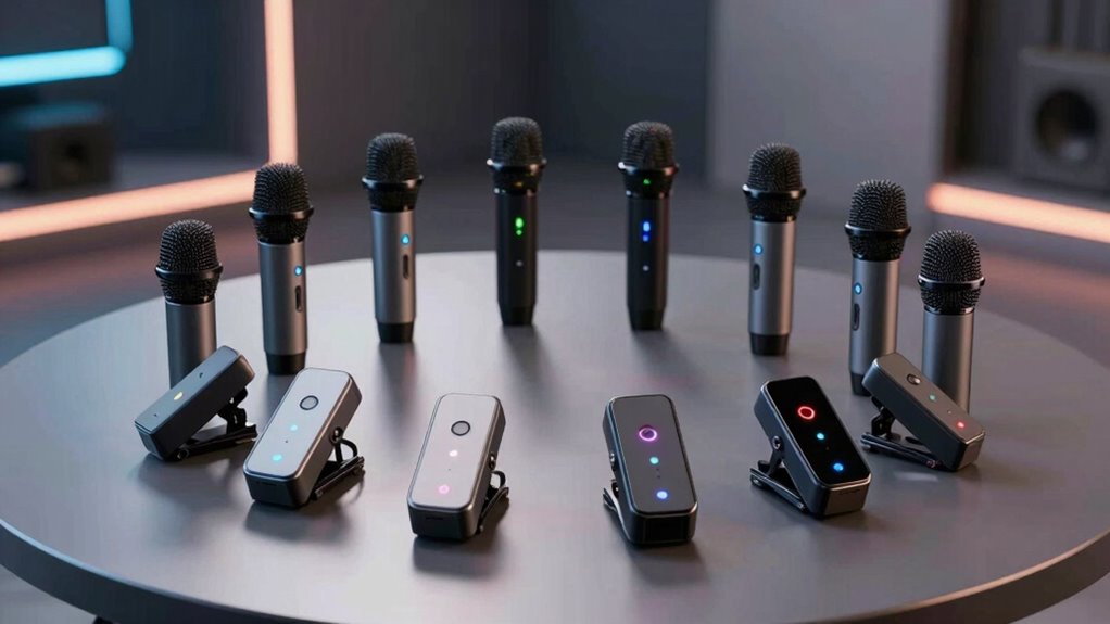 top wireless lavalier microphones
