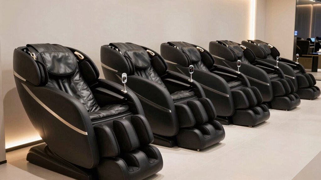 top zero gravity massage chairs