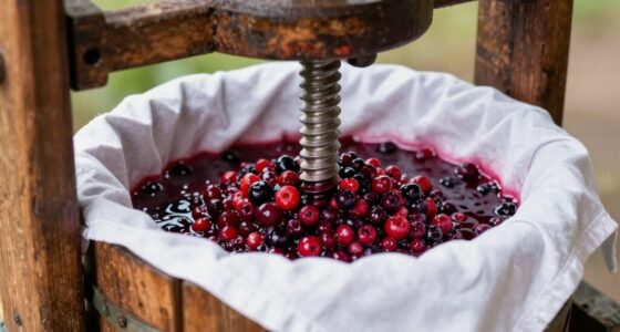 use cloth for clean juice