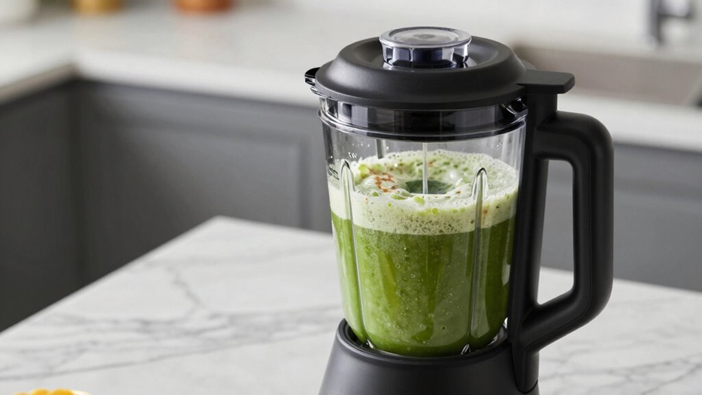 vacuum blenders reduce foam