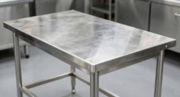 wobble free stainless steel tables