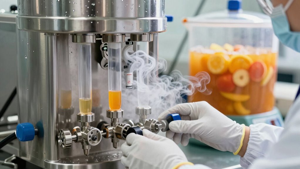 aroma preservation during production