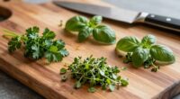 balance herb flavor intensity