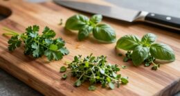 balance herb flavor intensity