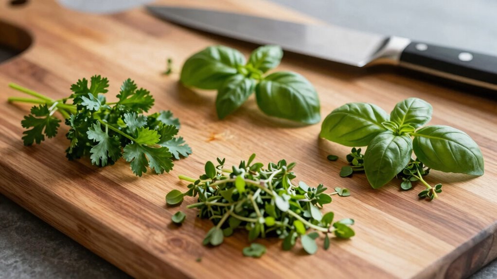 balance herb flavor intensity