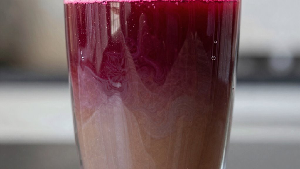 beet juice color change