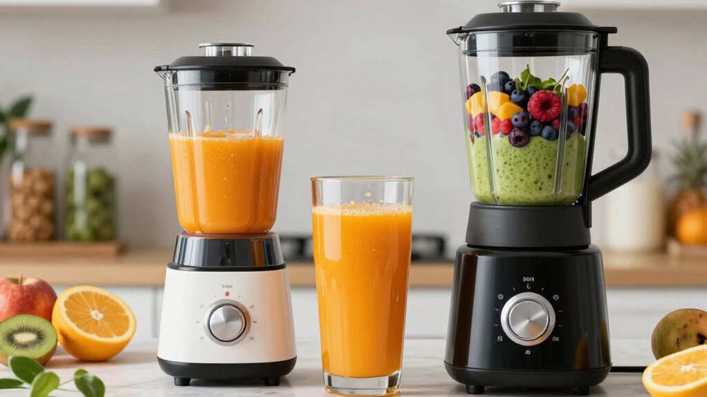 blender power and capacity