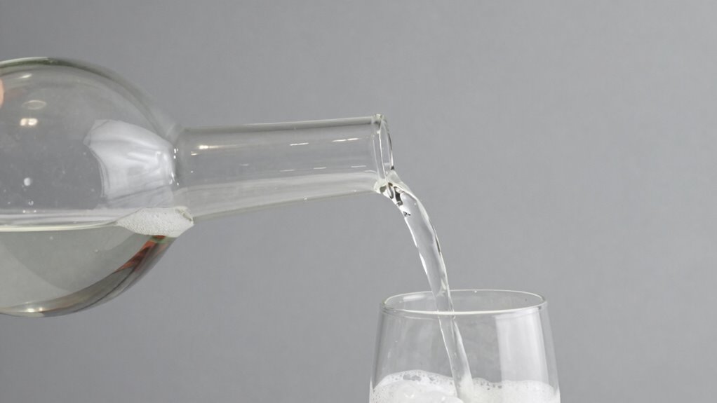 bottle shape influences pouring control