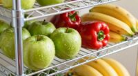 breathable functional produce shelving