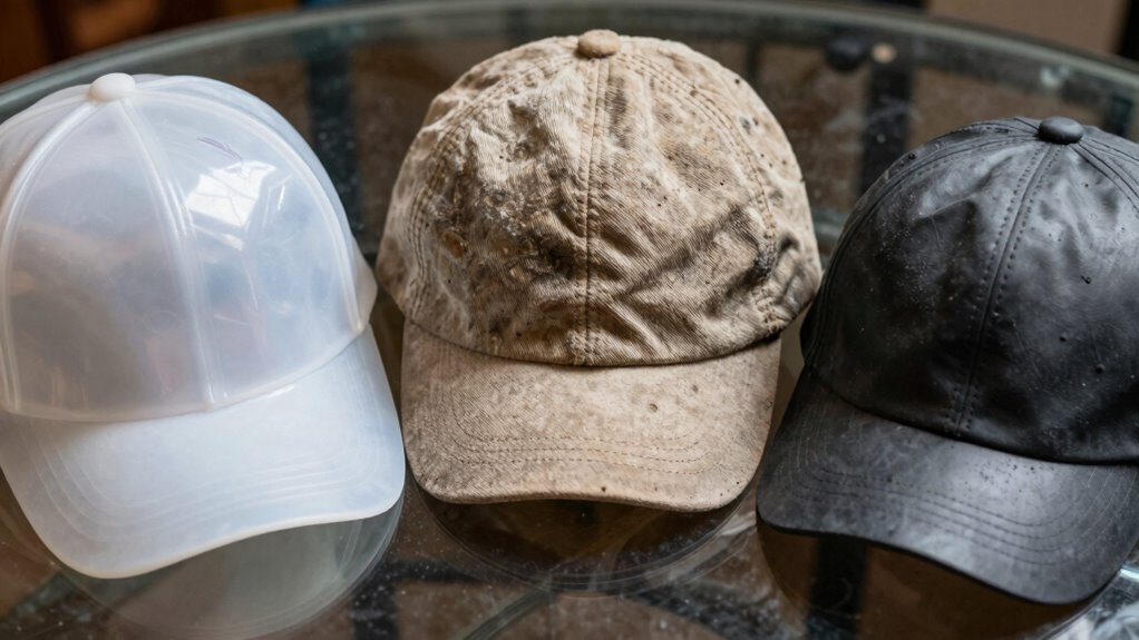 caps trap odors differently