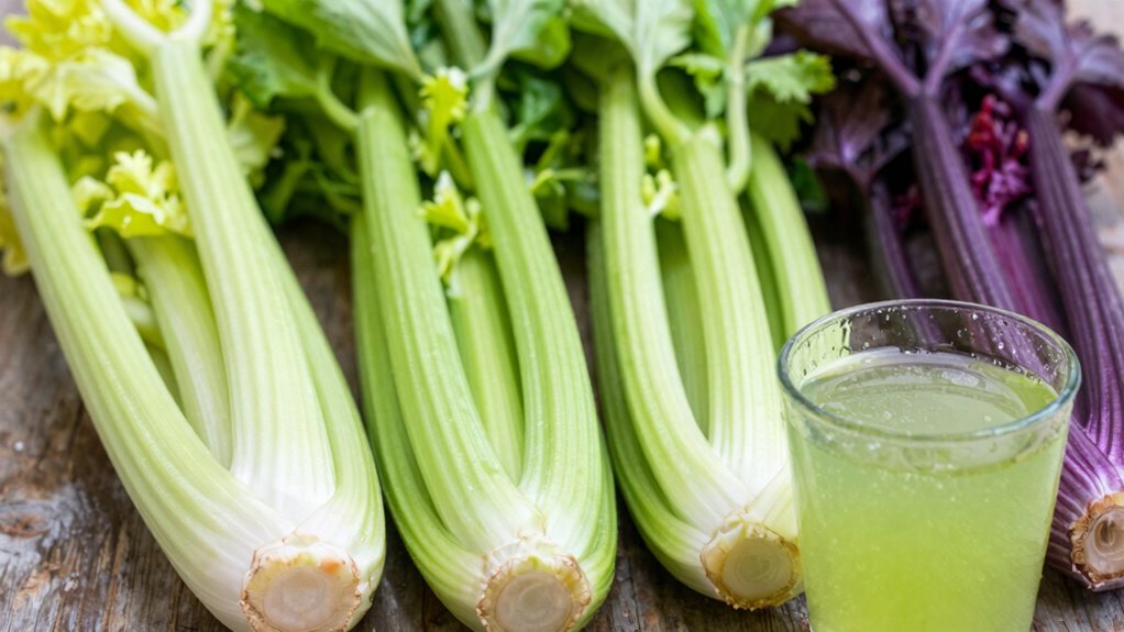 celery variety influences saltiness