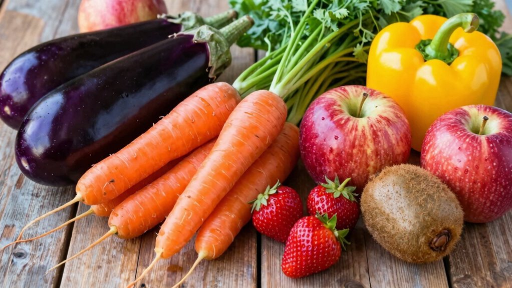 choose organic seasonal produce