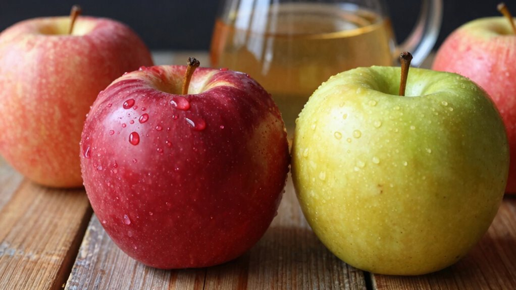 choose ripe flavorful apples