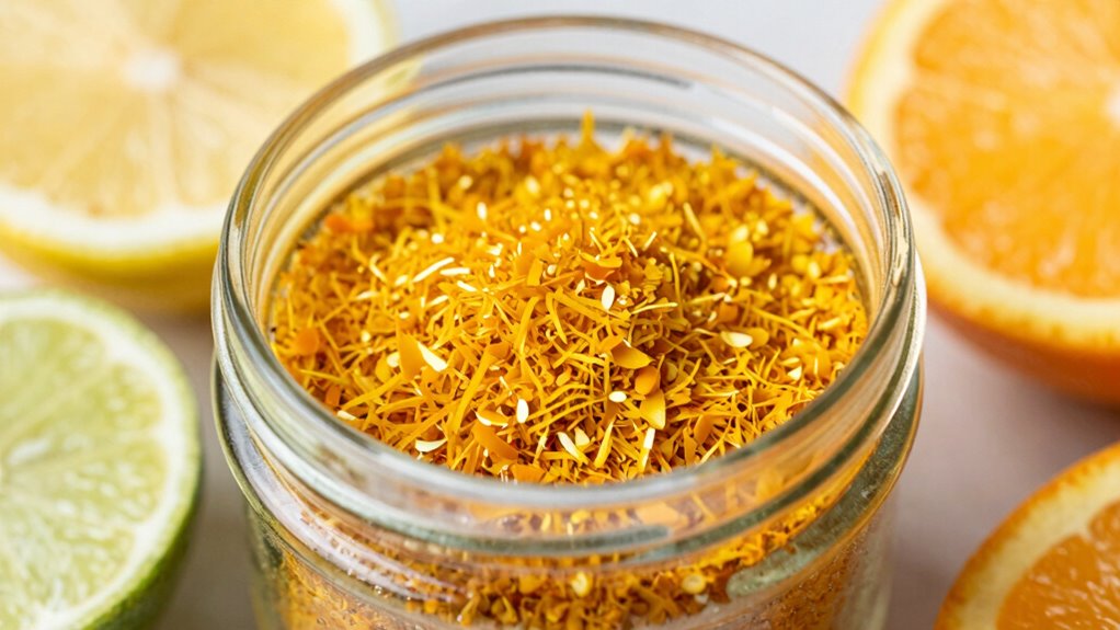 citrus zest flavor preservation