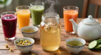 complement juice with broths