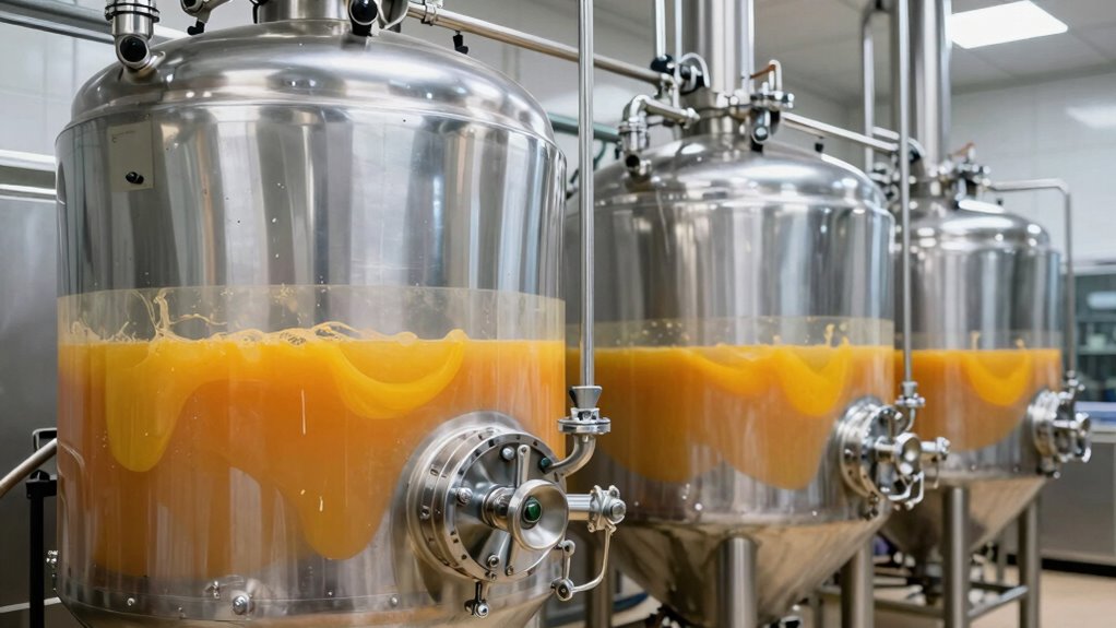 consistent fermentation and temperature