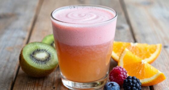 creamy dairy free juice blends