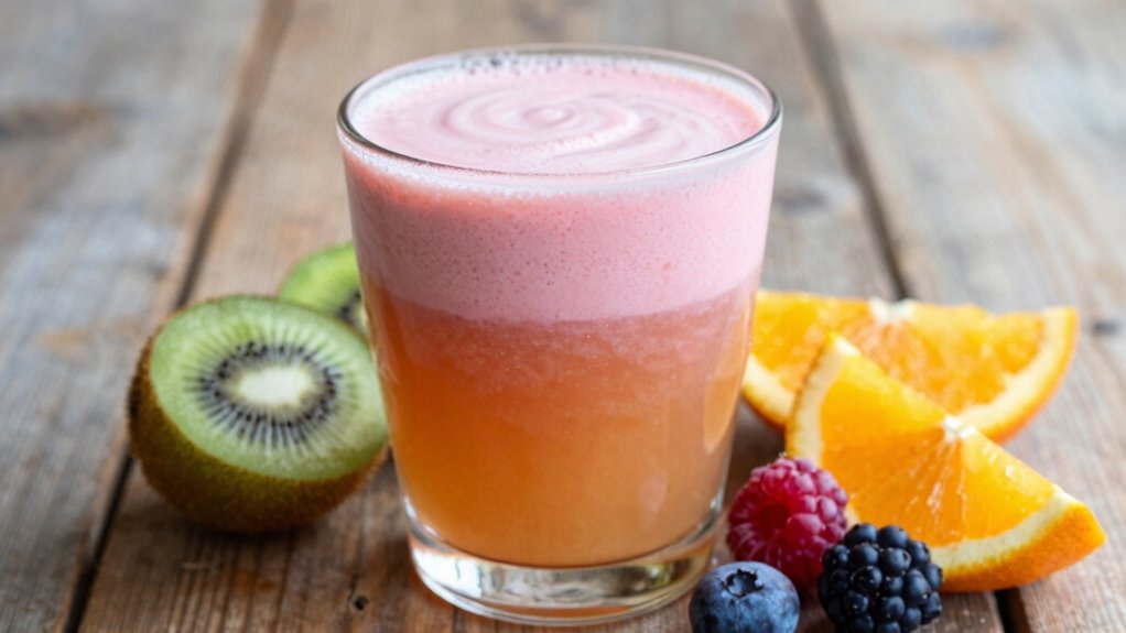 creamy dairy free juice blends