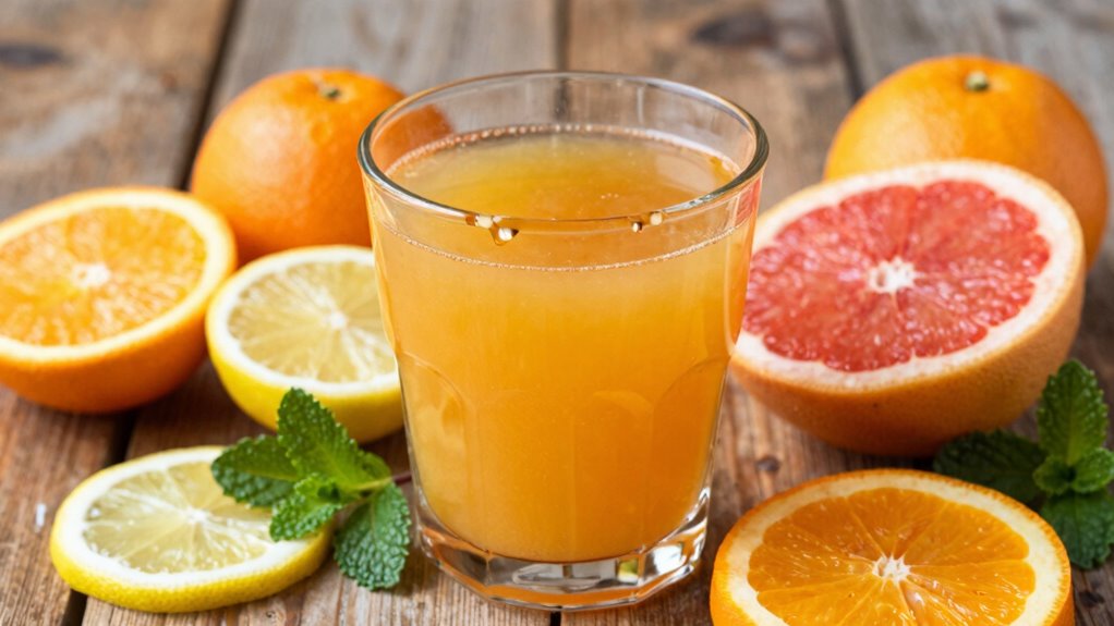 create balanced fruity juice