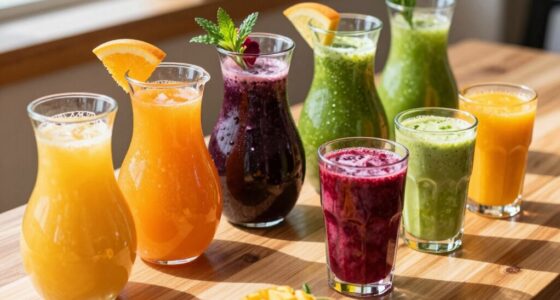 create diverse fresh juice options