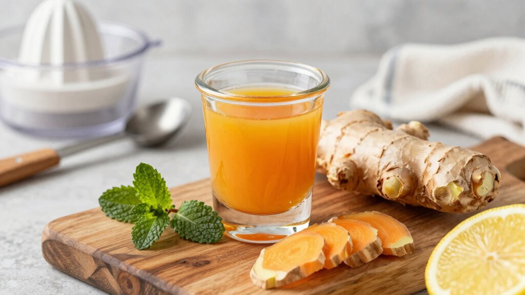 create effective ginger shot process