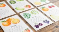 create personalized juice cards