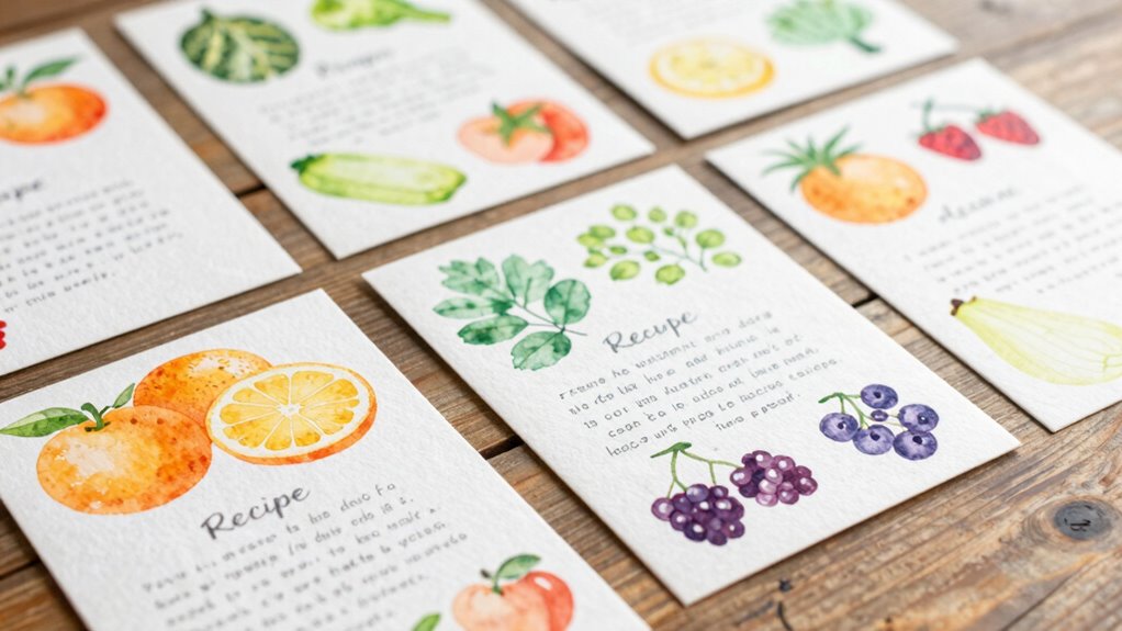 create personalized juice cards