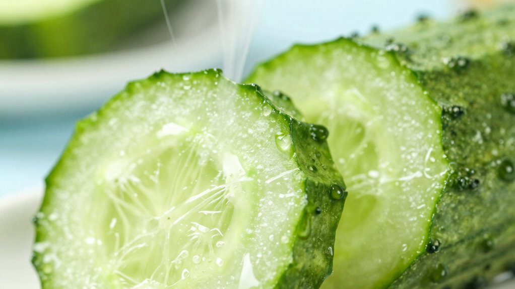 cucumber peel alters aroma