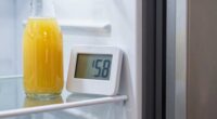 door shelf temperature readings