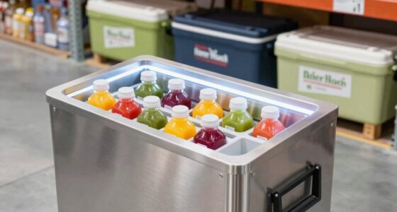 efficient interior cooler design