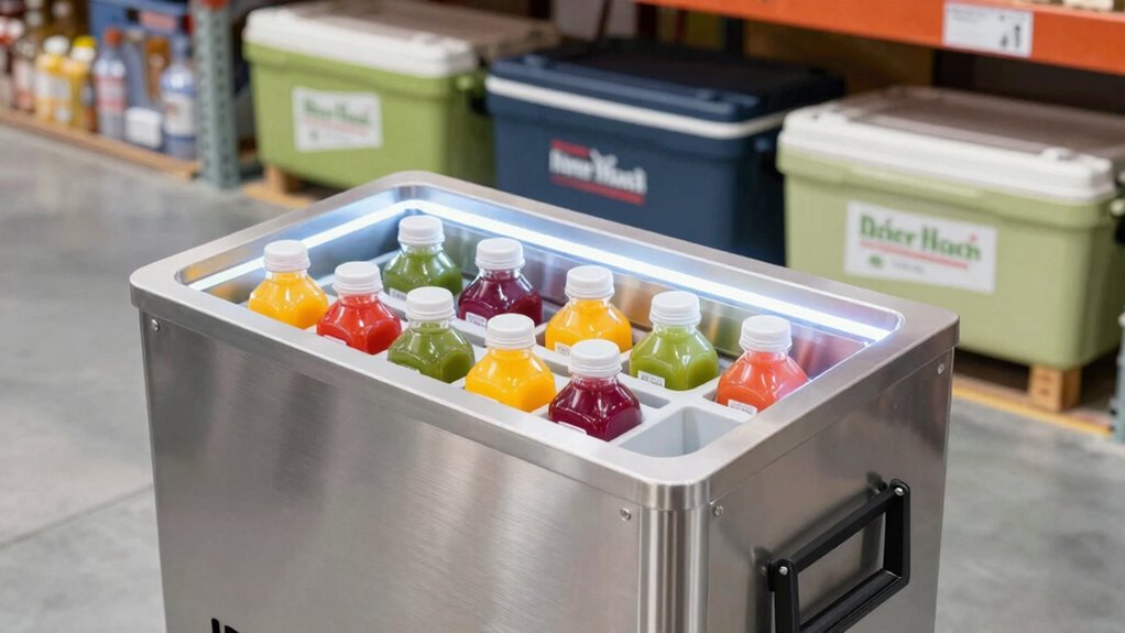 efficient interior cooler design