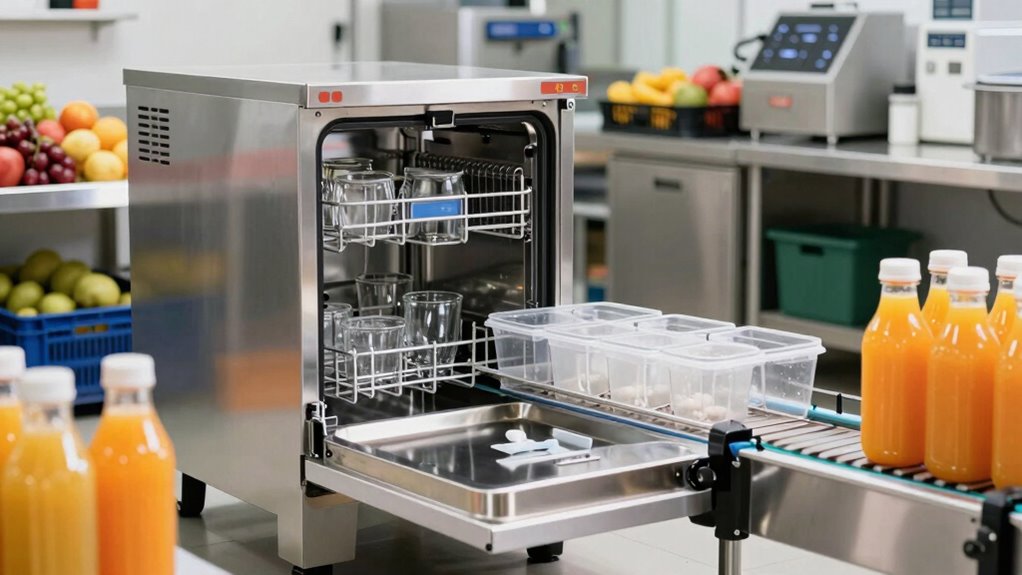 efficient juice dishwashing