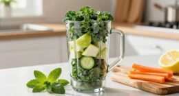 enhance juice with greens