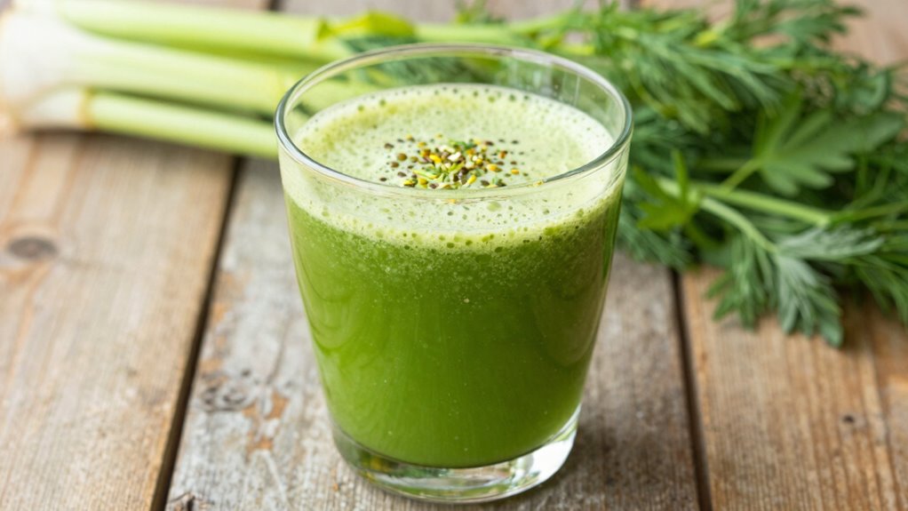 enhances green drink flavor